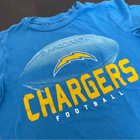 Chargers football tee, size (S) 6/7 - Picture 2 of 3